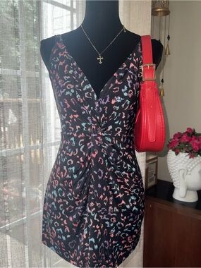 Torrid Leopard Print Twist Front Tank Top